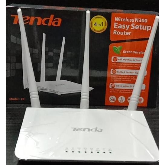Tenda F3 Wireless Router N300 Router Wifi
