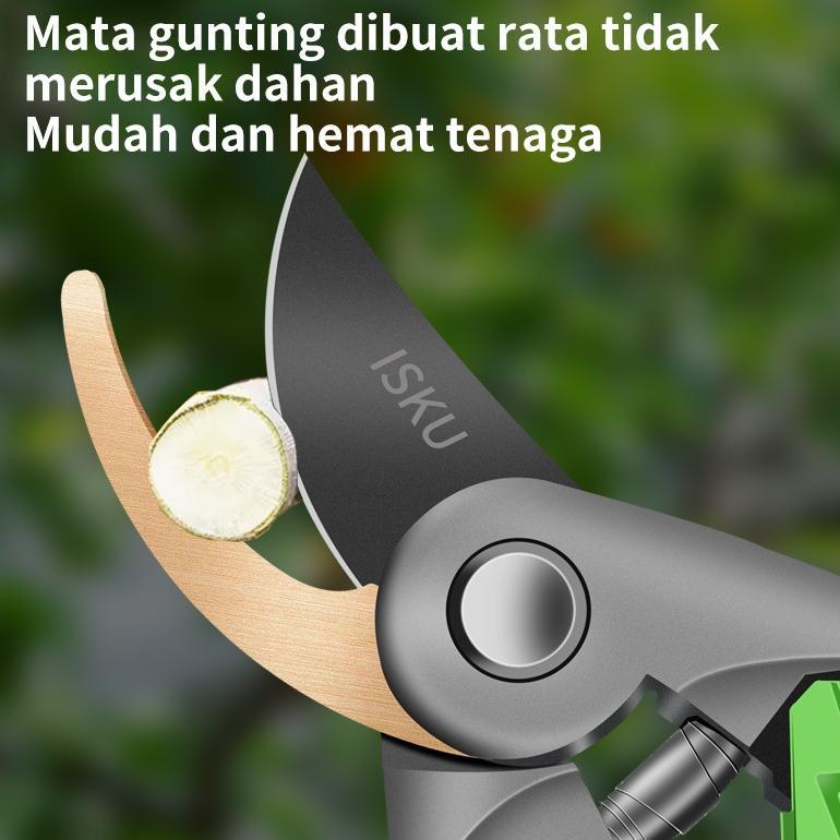 Promo Cod Isku Gunting Rumput Taman Gunting Tanaman Gunting Pangkas Daun Rumput Dahan Ranting ...