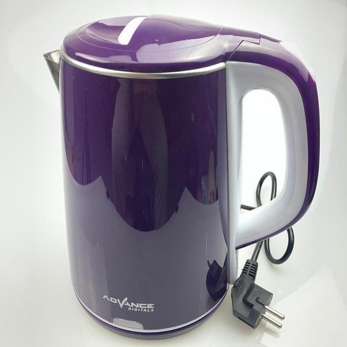 TEKO KETTEL LISTRIK ADVANCE AK 182 AK182 KAPASITAS BESAR 2 LT LOW WATT