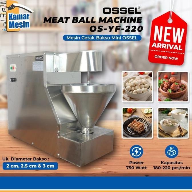TERMURAH - OSSEL Mini Meatball Maker Mesin Cetak Bakso Mini Pencetak Bakso Mini