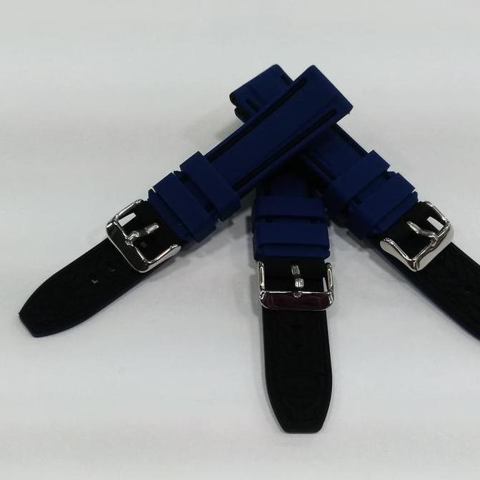 Strap Silicone Rubber untuk Seiko Orient AC Expedition Fossil C Force
