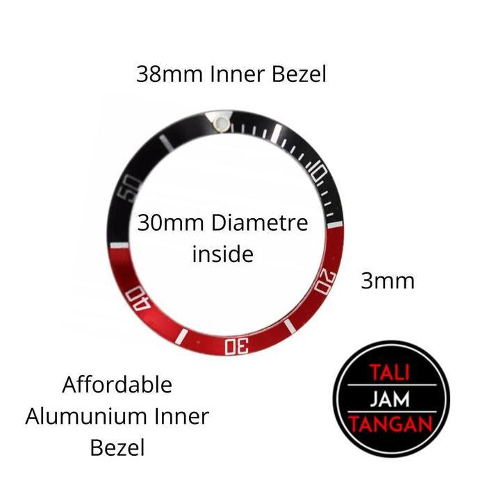 Inner Bezel 38mm Aksesoris Jam Tangan Diver