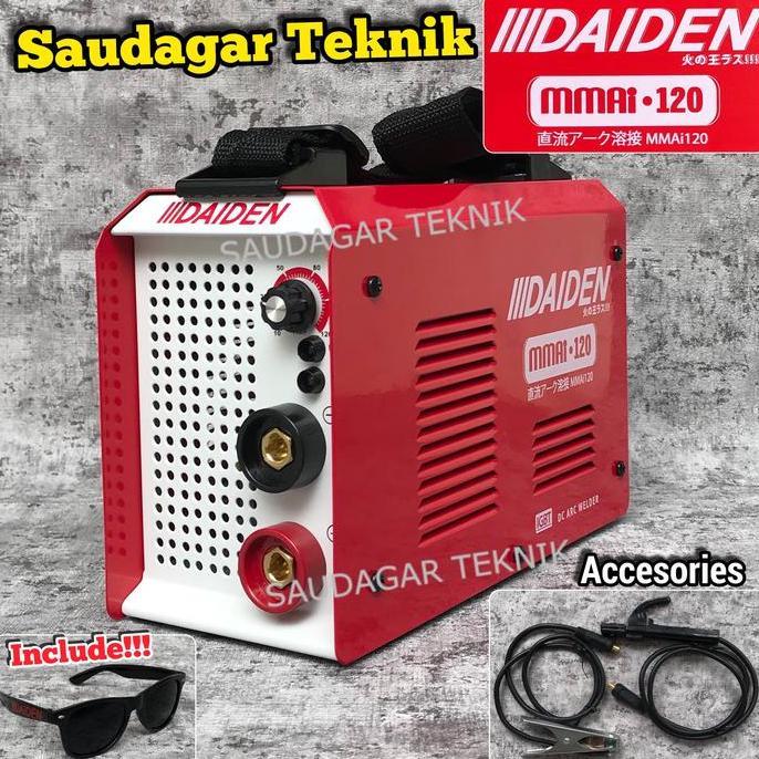 TERBARU - Daiden MMAI 120A Mesin Las Trafo Las 120A Daiden MMAI 120 A