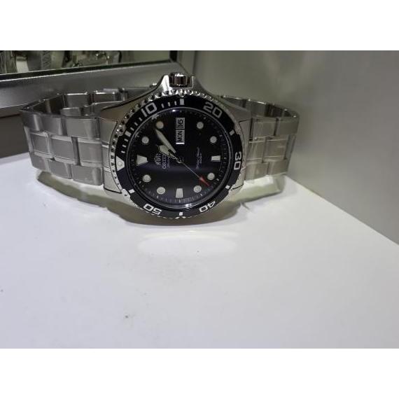 Jam Tangan Orient FAA02004B9 Diver Mako Ray Black Dial Automatic