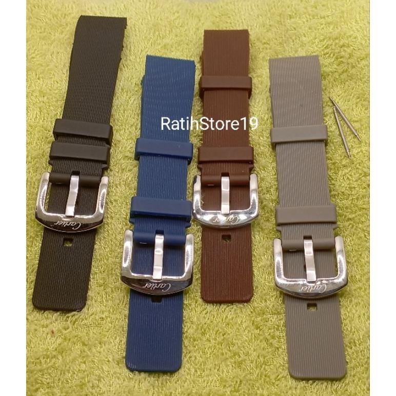 Tali Jam Tangan Cartier Rubber Strap Cartier Santos Rubber Aksesoris jam tangan