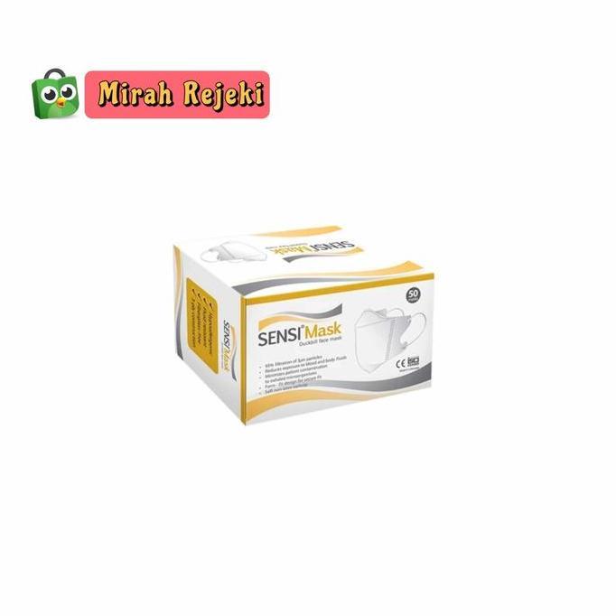 Ready stock MASKER DUCKBILL SENSI 50 pcs