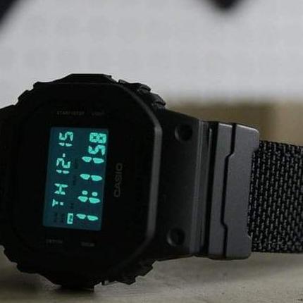 CASIO GSHOCK DW-5600BBN-1DR DW5600BBN-1DR ORIGINAL JAM TANGAN DIGITAL