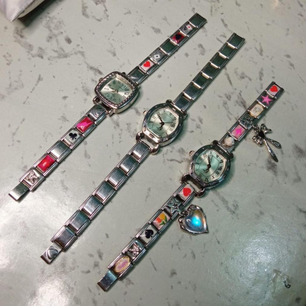 Italian Charm Watch Bracelet DIY | Jam Tangan Aksesoris jam tangan
