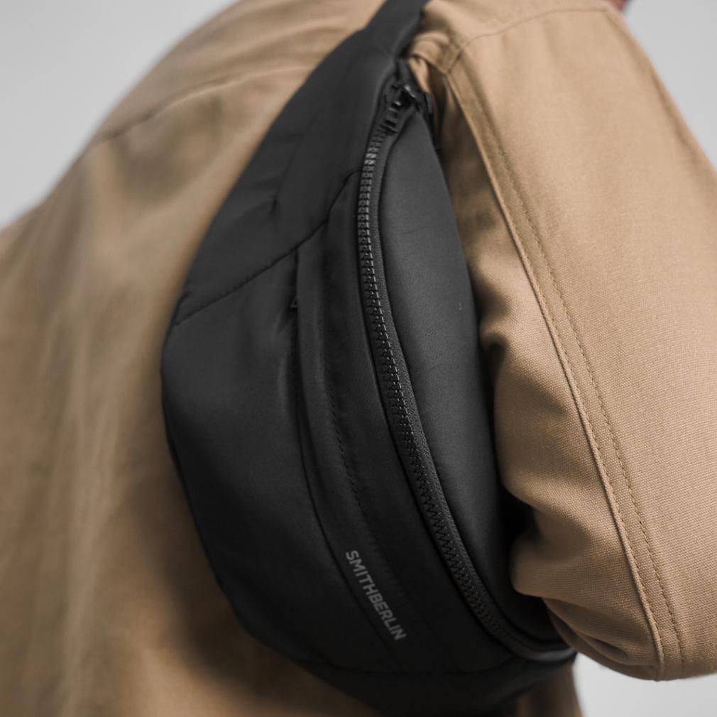 Smith Berlin Tas Pinggang Pria Walter Bahan Premium Water Resistant WaistBag Kasual