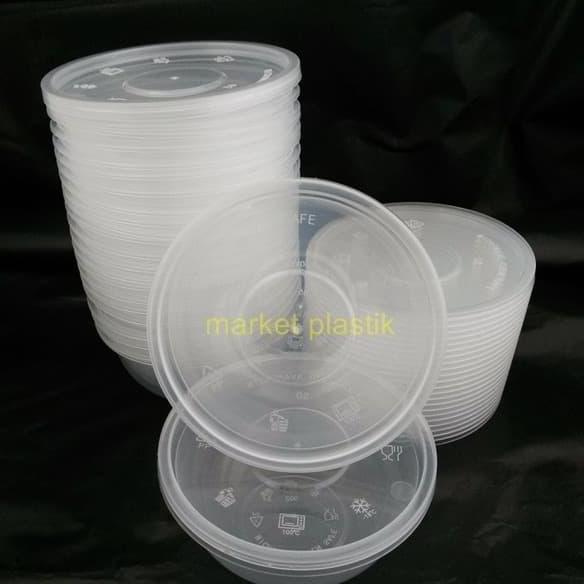 Aeco mangkok B 200ml@25pcs/mangkok plastik/thinwall 200ml/mangkok200ml
