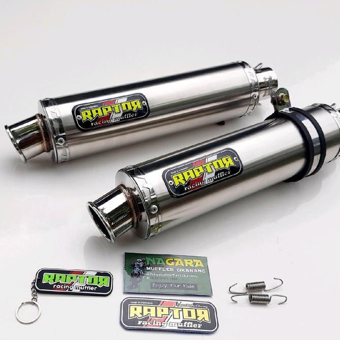 Silincer Racing Stainless 32cm Original Raptor Racing Muffler Original