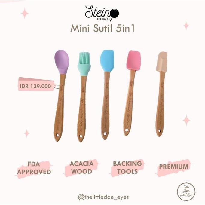 Stein Cookware Spatula Sutil Choco Latte Soup Muffin Flamingo