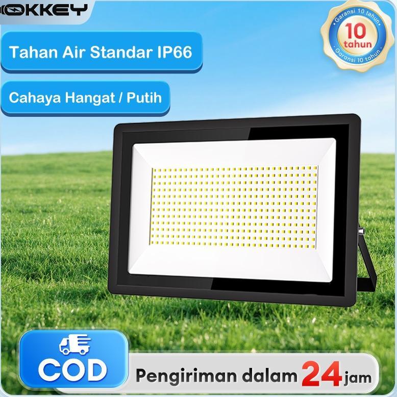 Garansi 10 tahun Lampu Sorot Led lampu led rumah lampu tembak outdoor IP68 Tahan Air