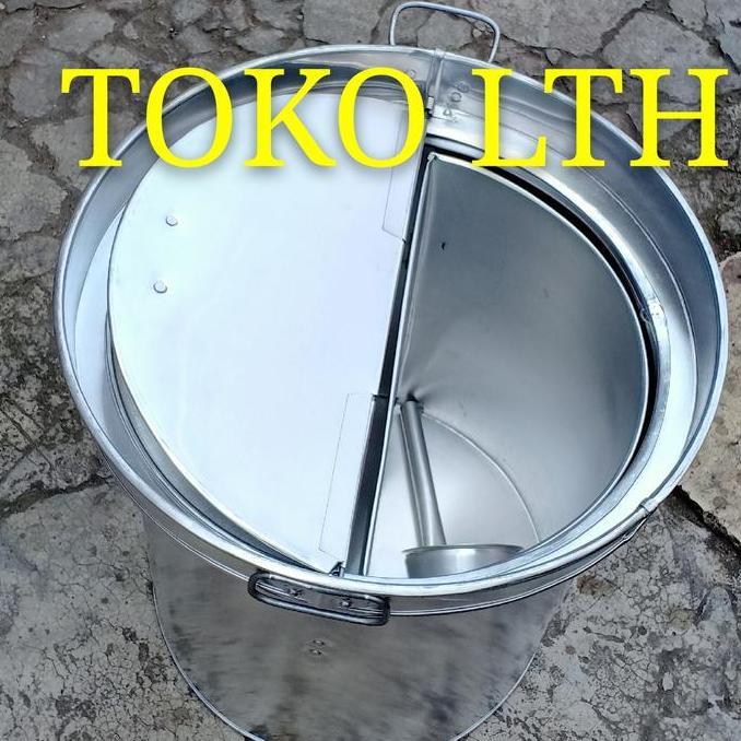 TONG MIE AYAM BASO SEKAT LEPAS 32 CM ALUMUNIUM / DANDANG BULENG PANCI