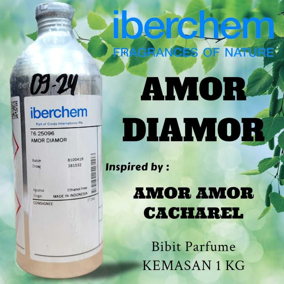 Iberchem - AMR DIAMOR | Bibit parfume murni segel pabrik kemasan 500 ML/1 KG