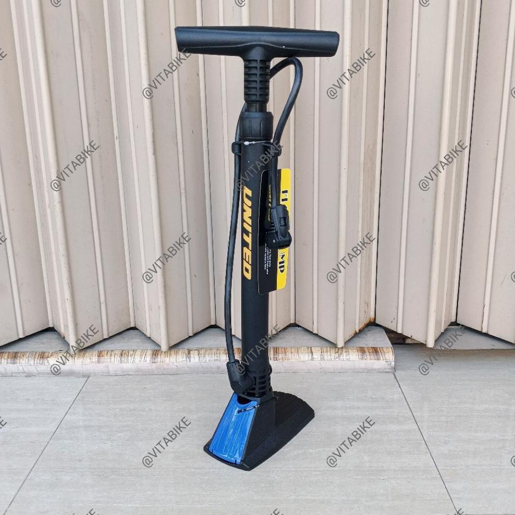 TERBARU 2024 Floor Pump Pompa Sepeda United PM 8800 PM-8800 PM8800 Pompa Angin Ban