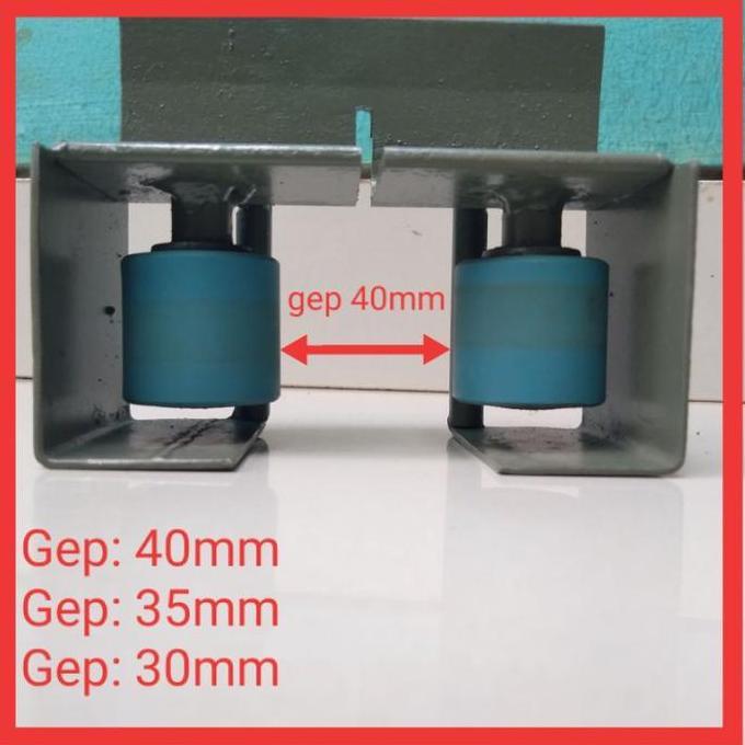Roda Pagar Atas Pintu Dorong Dan Belok