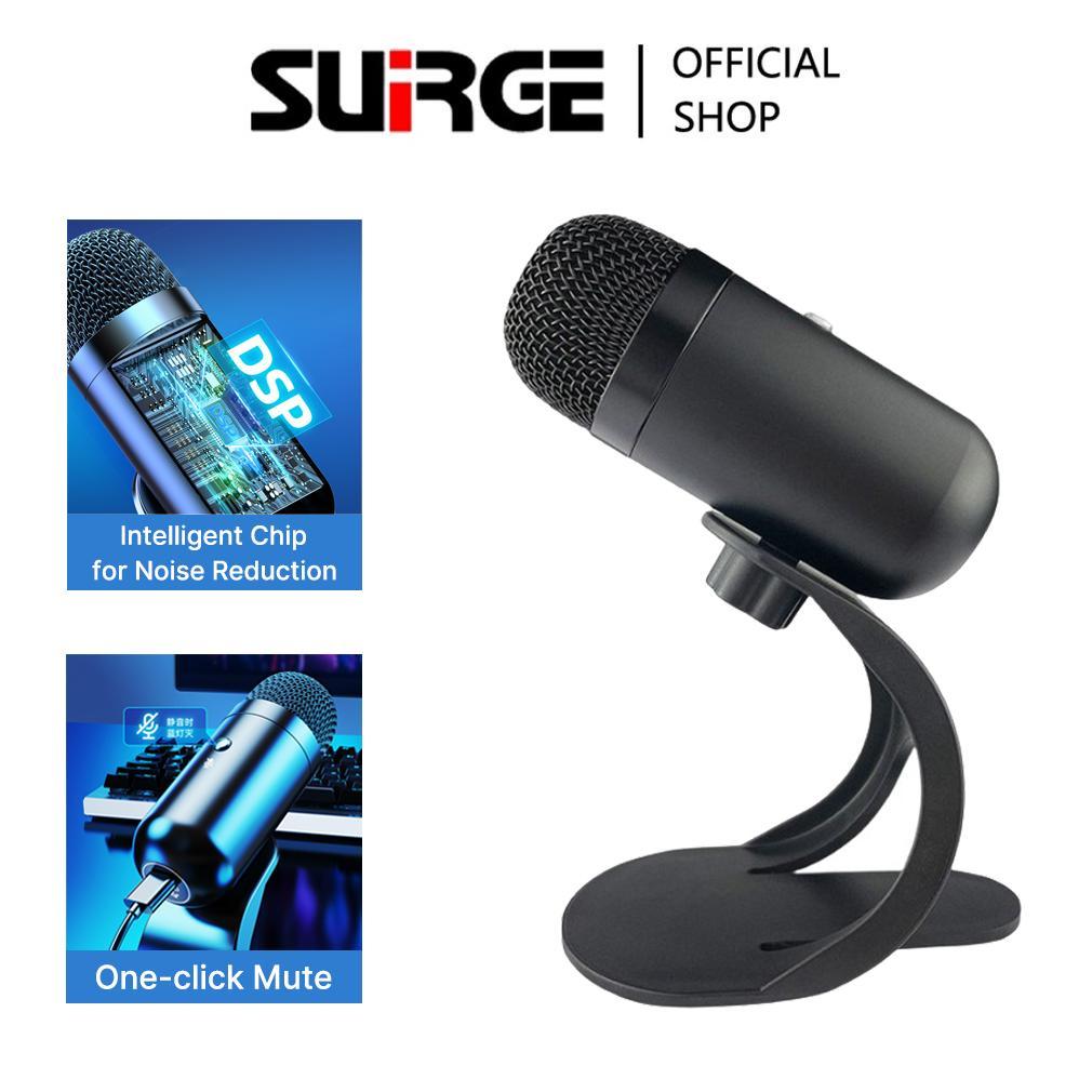 SUIRGE Noise Reduction Microphone Game/Conference/Recording Mikrofon Kabel Mic PC Gaming