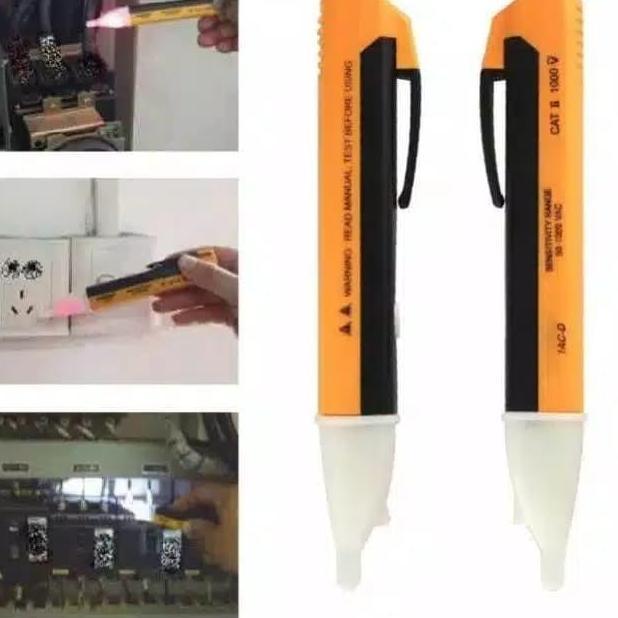 {{{{}}] Tespen bunyi Voltage alert Detektor alat deteksi kabel putus