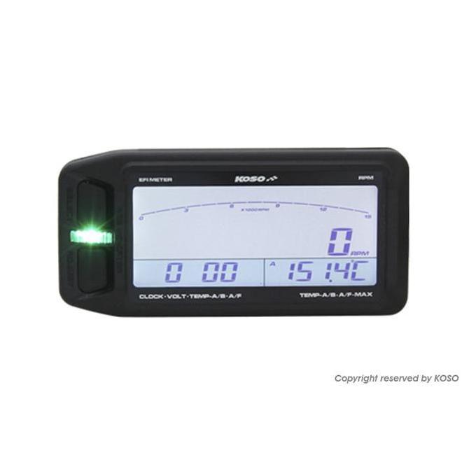 KOSO EFI MULTI METER RPM/TEMP/AFR/CLOCK UNIVERSAL TYPE ORIGINAL DAN TERPERCAYA