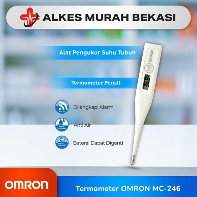 Thermometer Omron mc-246 / Thermometer Omron / Thermometer ketiak Omron / thermo Omron 246