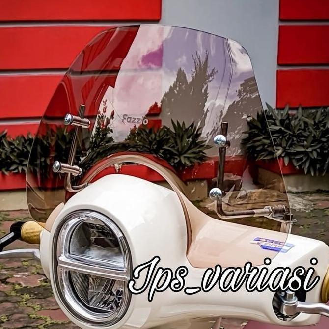 PREMIUM Flyscreen fazzio Windshield yamaha fazzio aksesoris motor fazzio 125 Original