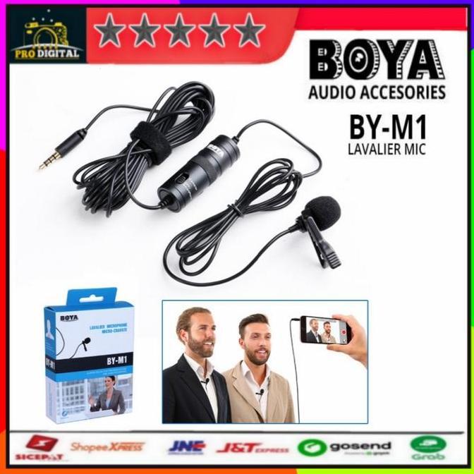 Mic clip on BY-M1 Mic BoYa MicBOYA M1
