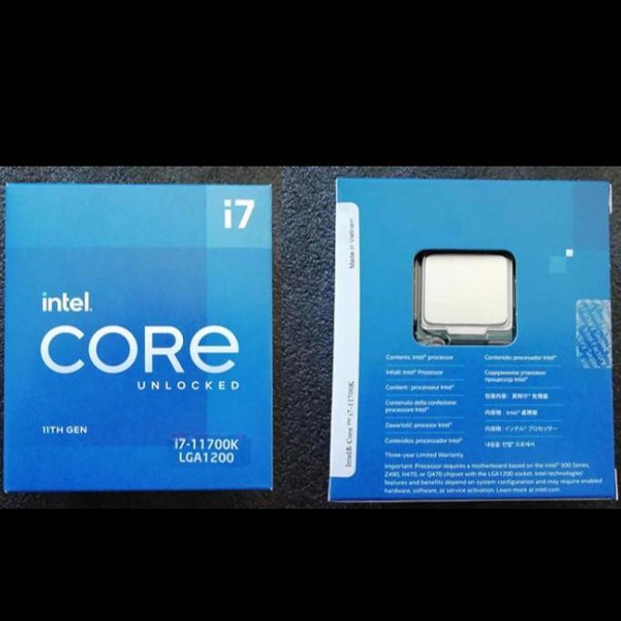HARGA DISC - Processor Intel Core i7 11700K 3.6Ghz Socket 1200