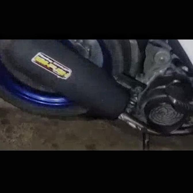 Knalpot Standar Racing Empush Exhaust MP7 Mpring Honda Beat Scoopy Original