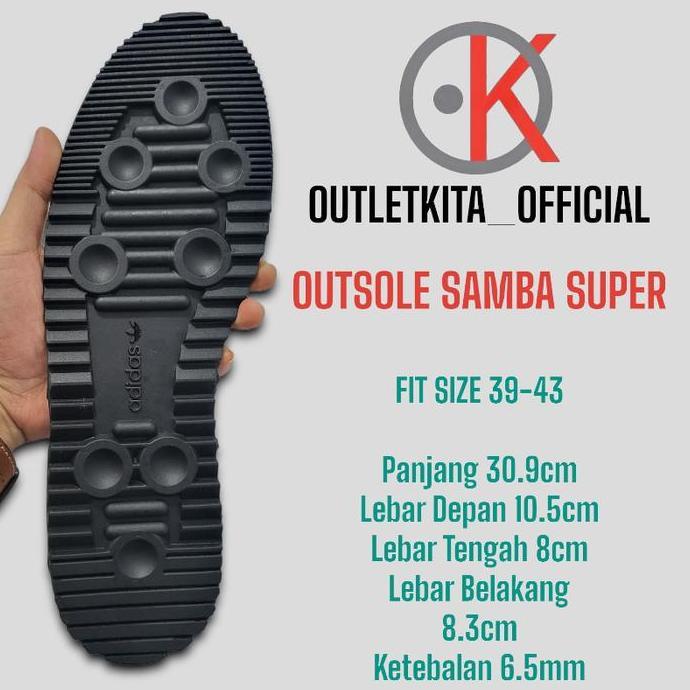 DS30 >> Outsole Samba Super