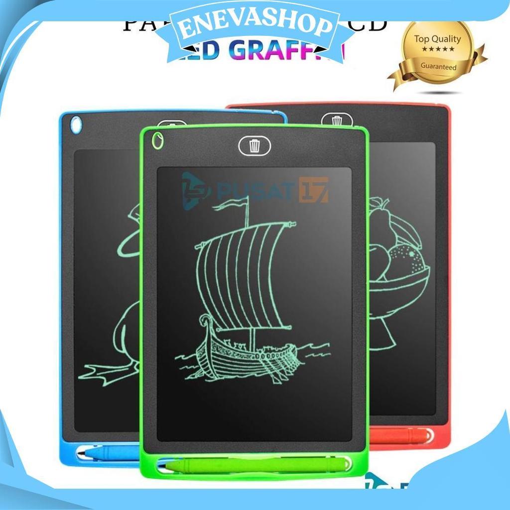Papan Belajar Tulis Anak Lcd Tablet 8.5 Inch Portable Ori