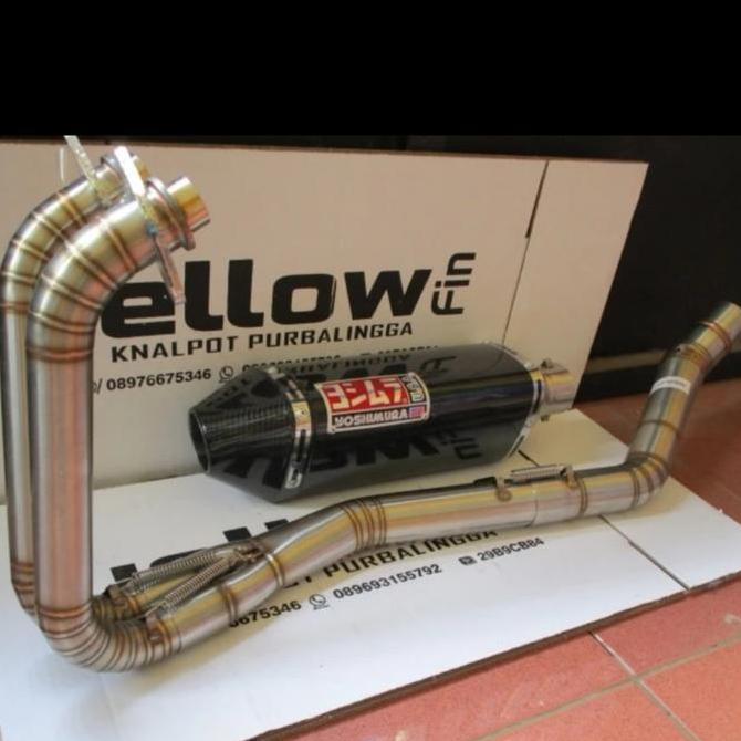 KNALPOT RACING NINJA 250 R/Fi Fullsystem YOSHIMURA USA Original