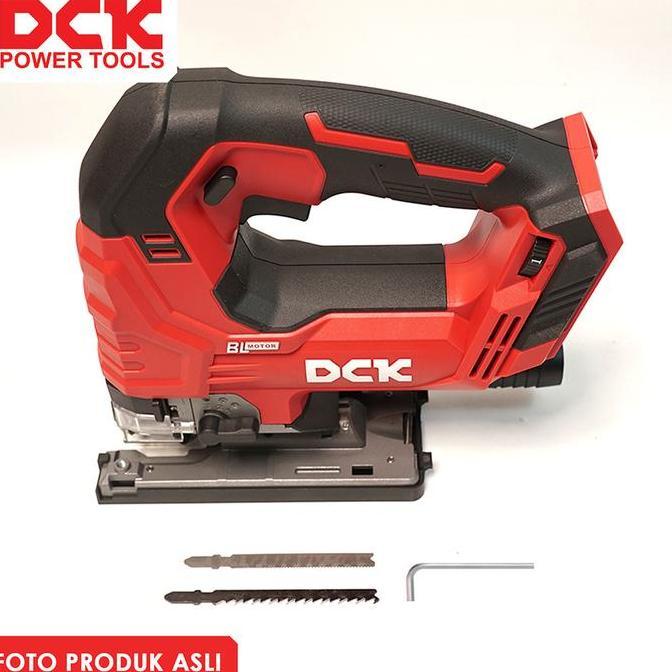 Promo Dck Cordless Brushless Mesin Gergaji / Mesin Gergaji Jigsaw 85Mm / Jigsaw Potong Kayu / Mesin 