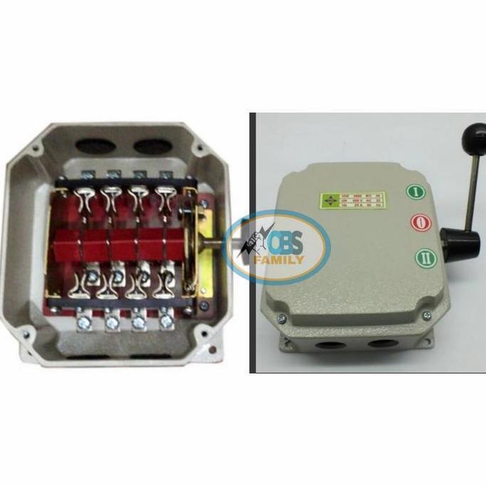 Promo Nk Ohm Saklar Gz16 / 4Pole 16Ampere On - Off - On Mata Pisau Cod