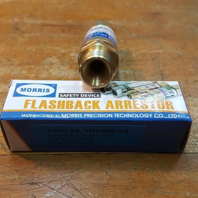Promo Morris Flashback Arrestor For Regulator Oxygen H288-Rgb-Ulb / Oksigen Cod