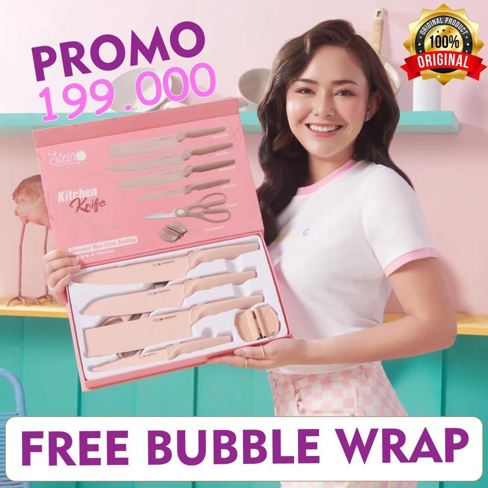 Steincookware Stein Knife Set Pisau Set Diamond