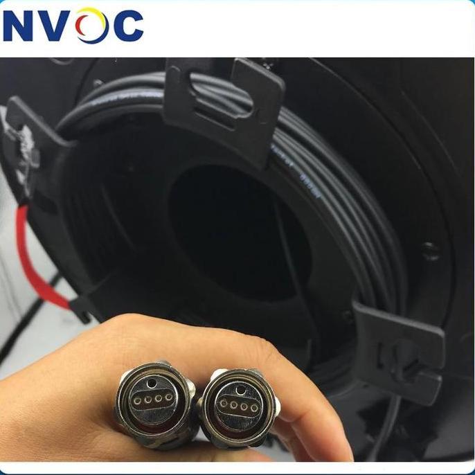 Promo 8Core Odc Round Plug/Socket 300M Outdoor Sm G657A Armored Fiber Optic Patch Cord With Pcd380 R