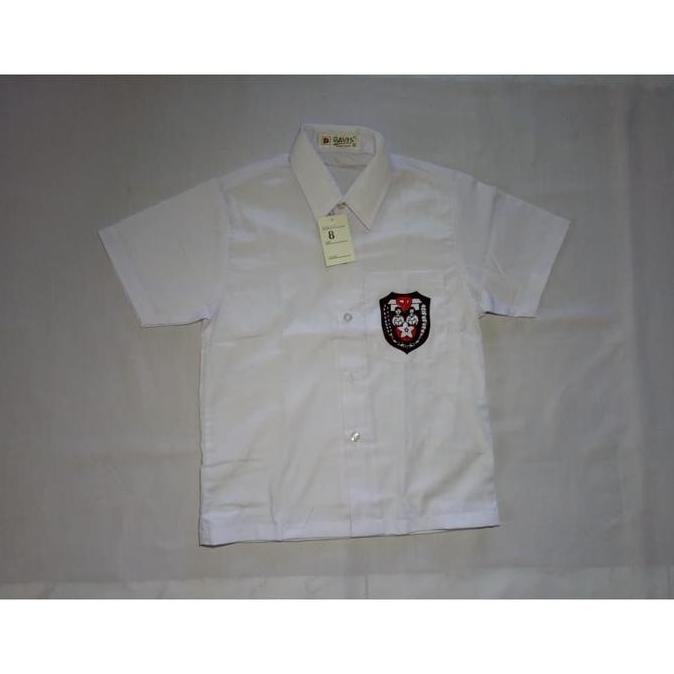 SERAGAM SEKOLAH DAVIS HEM PUTIH SD