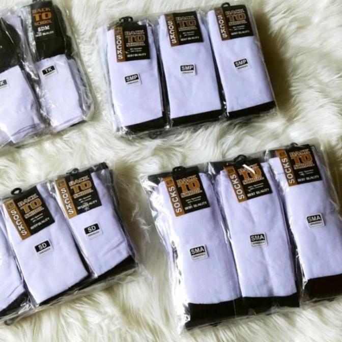 Kaos Kaki Sekolah Sd | Kaos Kaki Sekolah Smp | Kaos Kaki Sekolah Sma