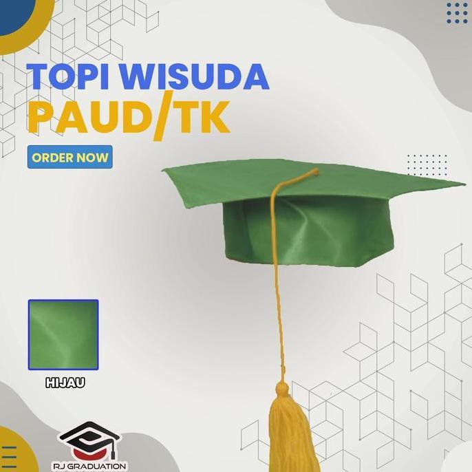 Topi Wisuda/Topi Wisuda TK/Topi Wisuda Paud/Atribut Wisuda