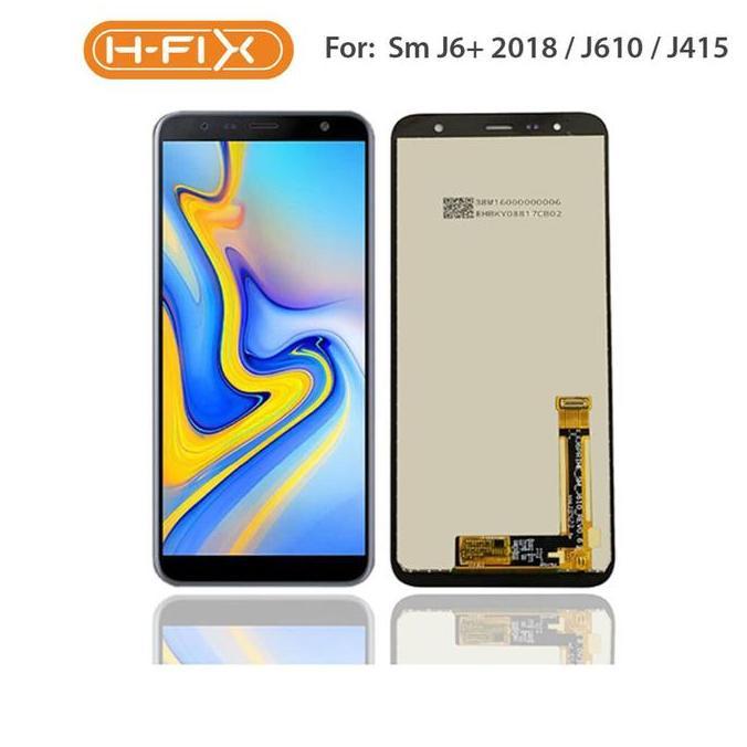 NEW Layar HFIX LCD SM-J6 Plus / J4 Plus Fullset Touchscreen