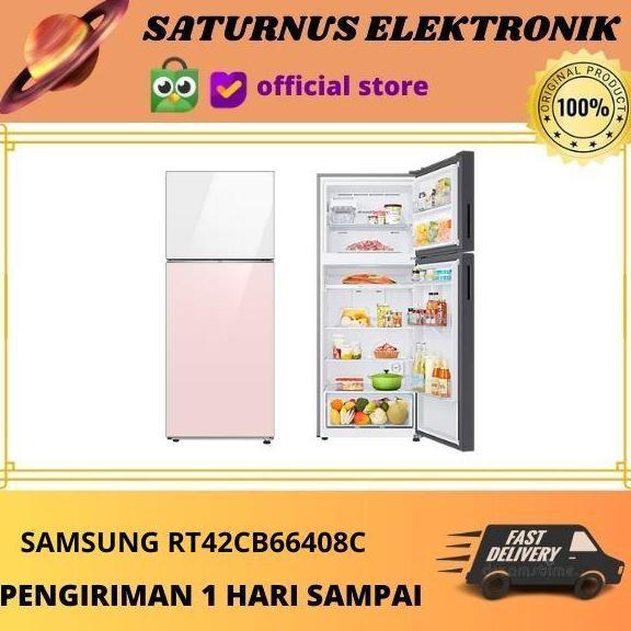 TERBARU - Samsung RT42CB66408C Kulkas 2 Pintu Bespoke 415 Liter Digital Inverter RT42CB66408C  RT42 