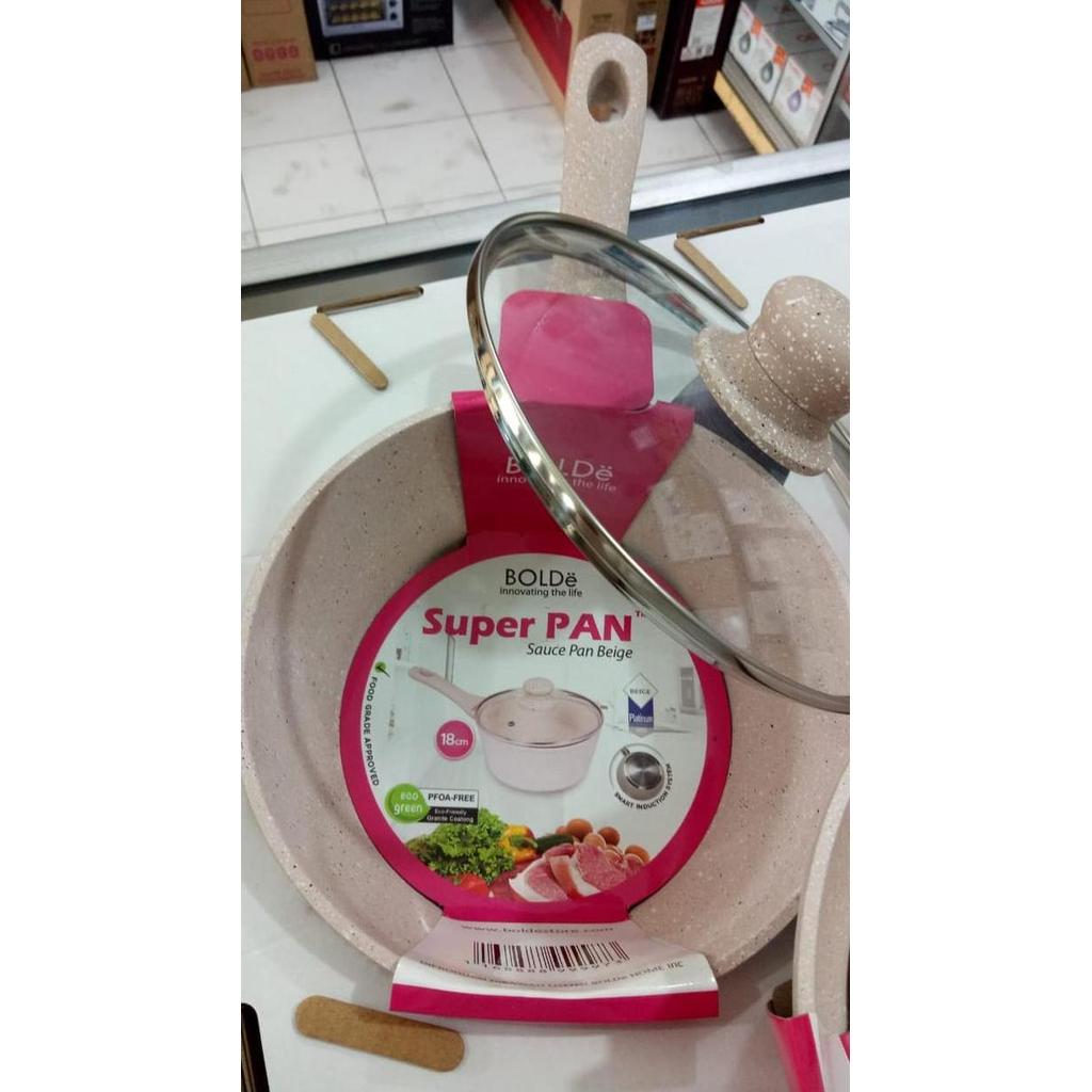 3 PANCI SET SUPER PAN BOLDe | PANCI GRANITE CERAMIC | GRANIT KERAMIK