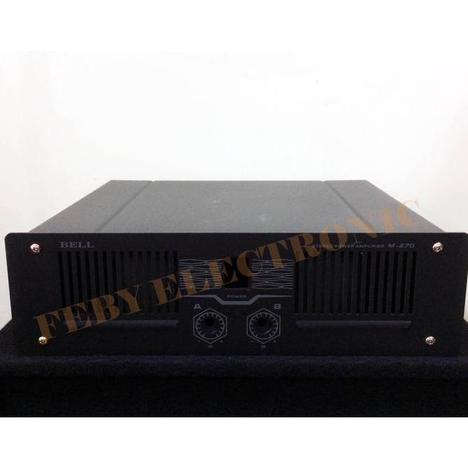 BOX BELL M-270 STEREO POWER AMPLIFIER box power