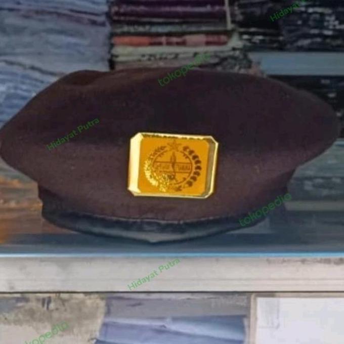 TOPI BARET PRAMUKA LAKI LAKI PENGGALANG & PENEGAK - TOPI BARET PRAMUKA