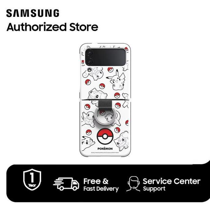 Samsung Galaxy Z Flip4  FLip 4 Pokemon  Cover with Ring