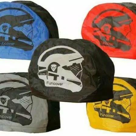 COVER HELMET TAS HELM ANTI HUJAN FUN COVER