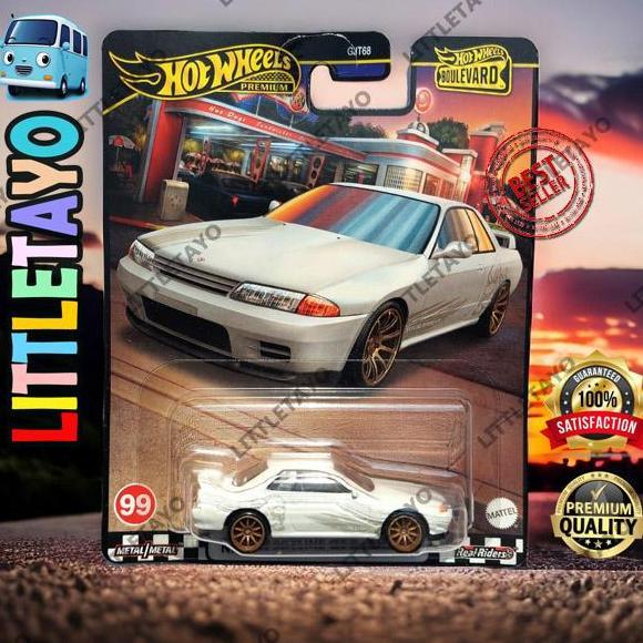 HOTWHEELS BOULEVARD NISSAN SKYLINE GT-R BNR 32 - PREMIUM NISSAN R32 R33 R34 R35 LBWK JAPAN SPORT CAR