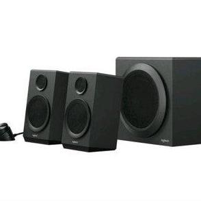 LogiTech Speaker Z 333 80W Peak Bass Kuat Sistem 2.1 dengan Subwoofer Depan dan Satelit 2 x 8W RMS I