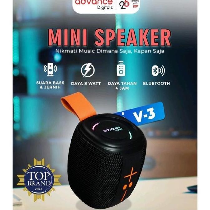 ADVANCE SPEAKER MINI BLUETOOTH V 3